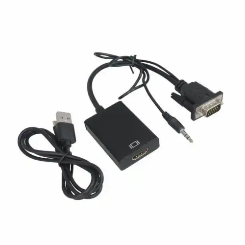 Adapter konverter VGA na HDMI + AUX 3.5mm Kettz slika 2