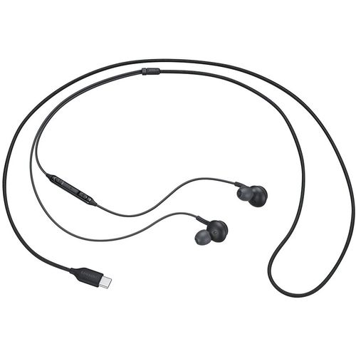 SAMSUNG USB Type-C Earphones with mic Sound by AKG Black slika 1