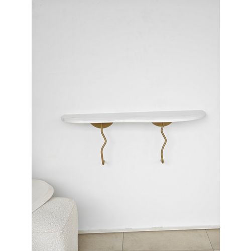 Edera - Gold, White Gold
White Wall Shelf slika 5