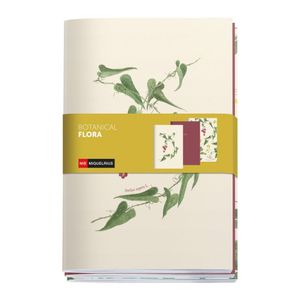 Set bilježnica Miquelrius 142x210 mm Botanical Flora Šivane (crte, čista, točkice) 3/1 MR8326