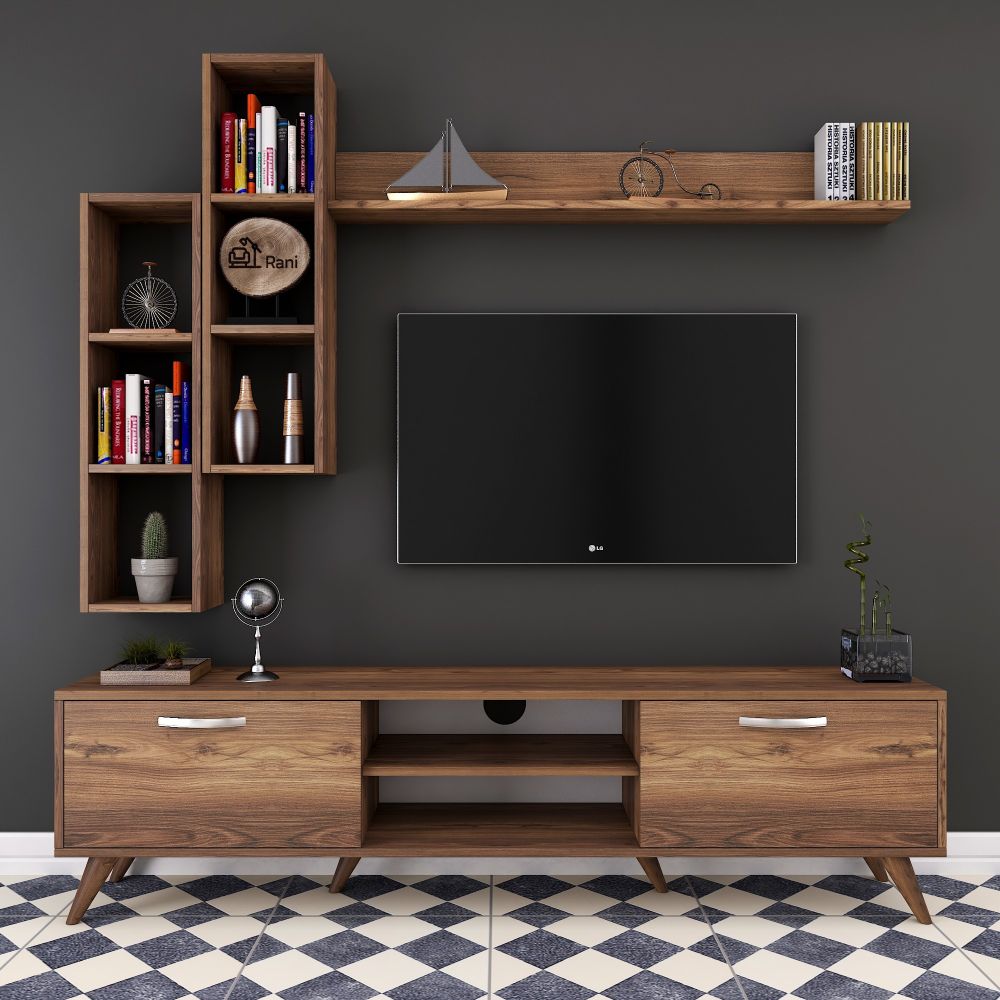 TV jedinica "M16 - 262" u boji orah slika 3
