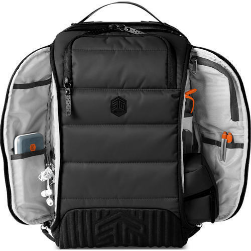 STM, DUX ruksak za prijenosno računalo 16L, do 16", crni kamo slika 3