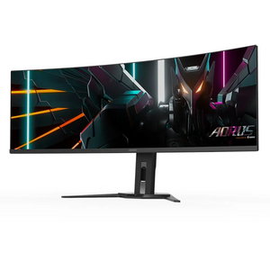 GIGABYTE AORUS CO49DQ 49'' OLED DQHD curved monitor, 5120 x 1440, 0.03ms, 144Hz, speakers