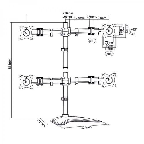 STALAK SBOX LCD-F048 slika 2