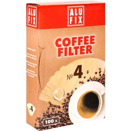Alufix filteri za kavu veličina 4, 100kom slika 1