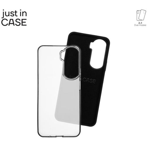 2u1 Extra case MIX paket CRNI za Honor 90 Lite slika 2