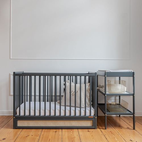 Woodies krevetić Boho Cot anthracite slika 4