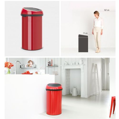 Brabantia Touch Koš za smeće bijeli 108686 slika 2