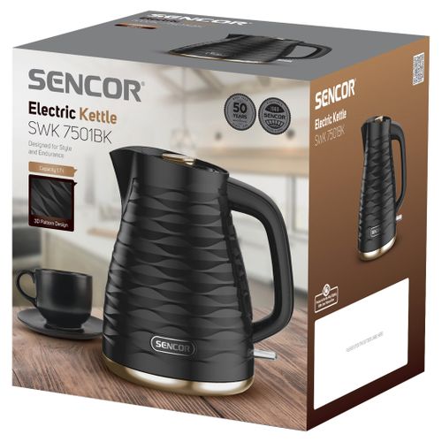 Sencor SWK 7501BK Kuvalo za vodu, 1.7L, Crna boja slika 12