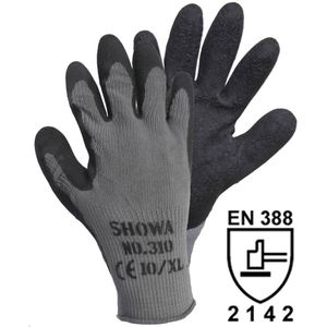 Showa Grip Black 14905-10 pamuk, poliester rukavice za rad Veličina (Rukavice): 10, xl EN 388 CAT II 1 Par