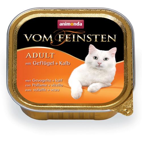Animonda Vom Feinsten ADULT Živina i Teletina hrana za mačke 100g slika 1