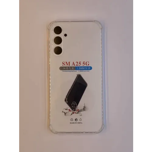 Maska za Samsung A25 transparent sa ojačanim ivicama slika 1