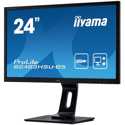 IIYAMA monitor 24"  Prolite 1920x1080 slika 2