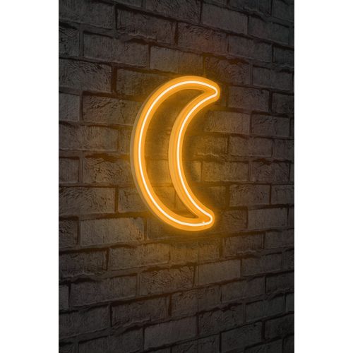 Wallity Ukrasna plastična LED rasvjeta, Crescent - Yellow slika 1