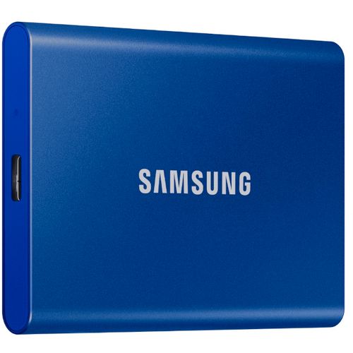 Samsung Eksterni SSD Portable T7 Touch 500GB plavi eksterni MU-PC500H slika 2