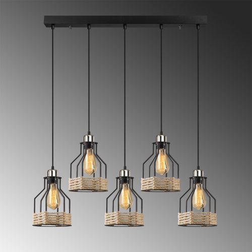 Fiko - 6586 Black Chandelier slika 4