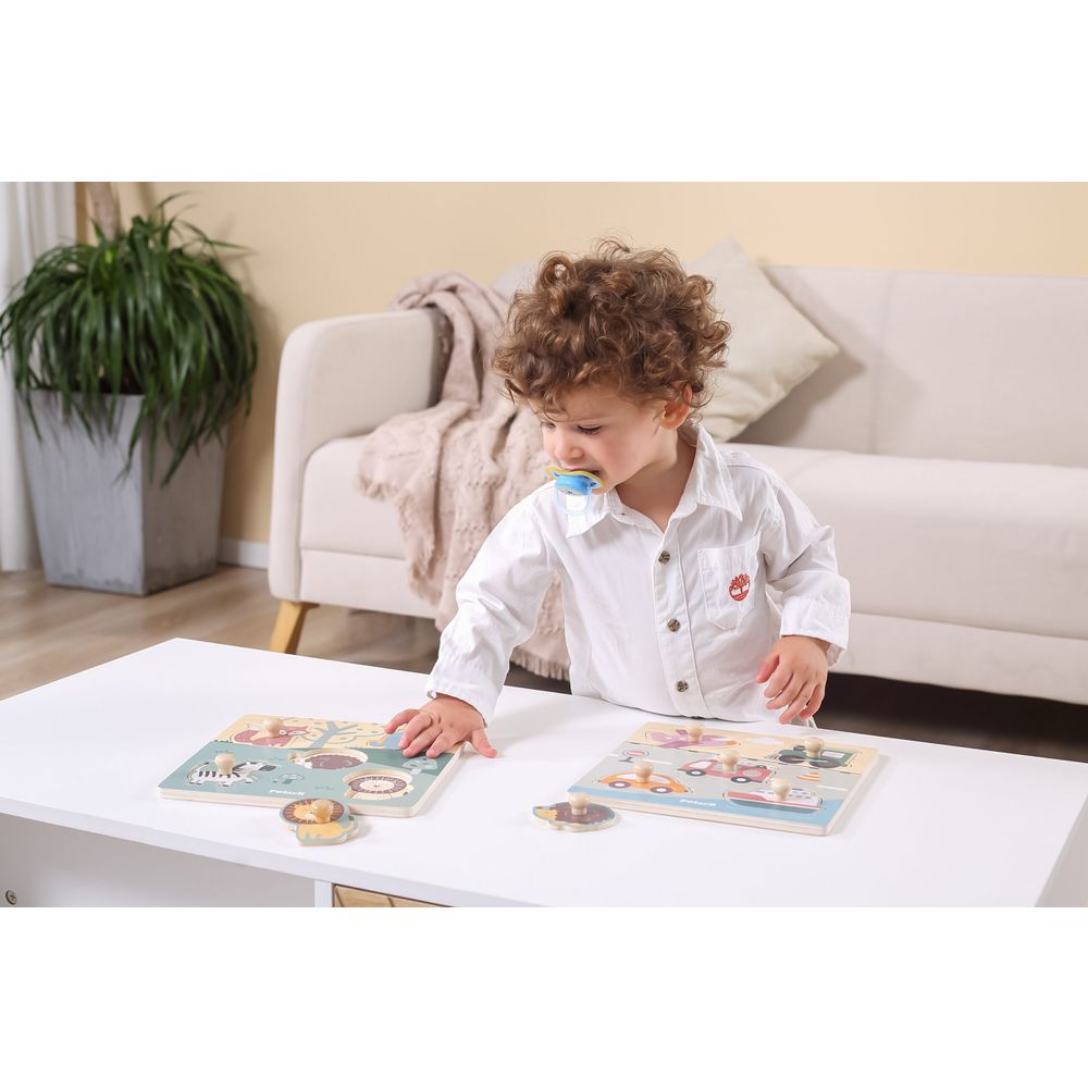 Viga 44068 polarb puzzle s ručkama - životinje slika 6