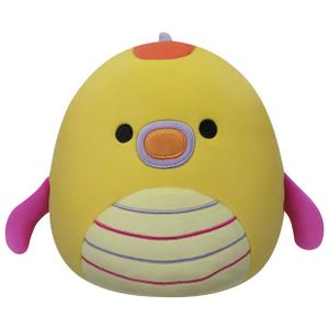 Squishmallows 20cm - leif - žuti morski konjic s prugastim trbuhom