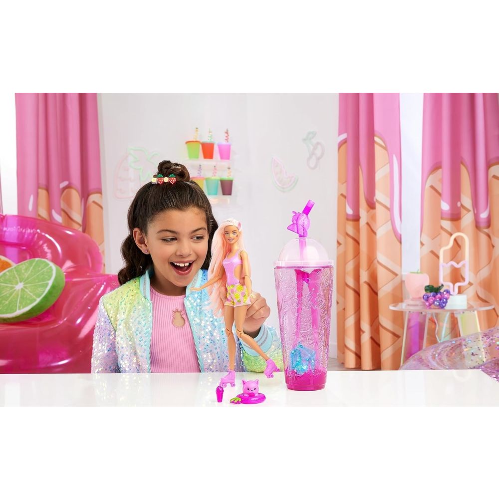 Barbie Lutka Pop Reveal - Limunada sa jagodama slika 6