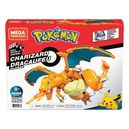 Pokemon Charizard Mega Contrux Set - 222 Dijelova slika 2