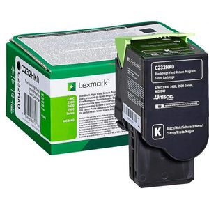 TONER LEXMARK C232HK0 BLACK 3K