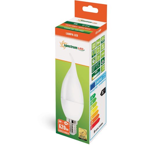 TOOLIGHT LED žarulja Warm E-14 230V 8W ukrasna 14225 slika 2