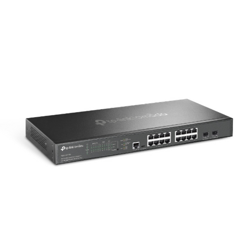 TP-LINK 16-Port 2.5G i 2-Port 10GE SFP+ L2+ Upravljivi switch s 8-Port PoE+ slika 1