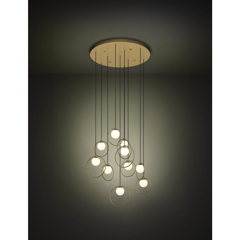 Luster PORTOCOLOM LED-HL/10 Ø580 MS/WEISS slika 2