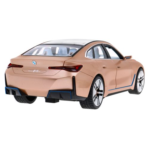 Licencirani auto na daljinsko upravljanje  BMW I4 Concept 1:14 RASTAR - zlatni slika 6