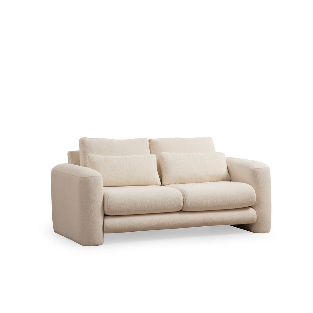 Lily Cream - Dvosjed Sofa sa 2 Jastučića slika 6