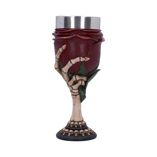 NEMESIS NOW ROSE TO THE OCCASION GOBLET 20CM slika 1