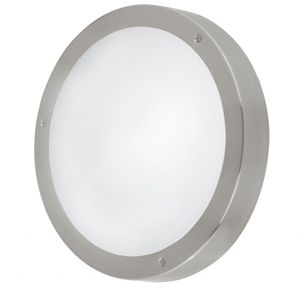 Eglo Vento 1  spoljna zidna lampa/3, led, 3x2,5w, prečnik 285, inox/staklo 