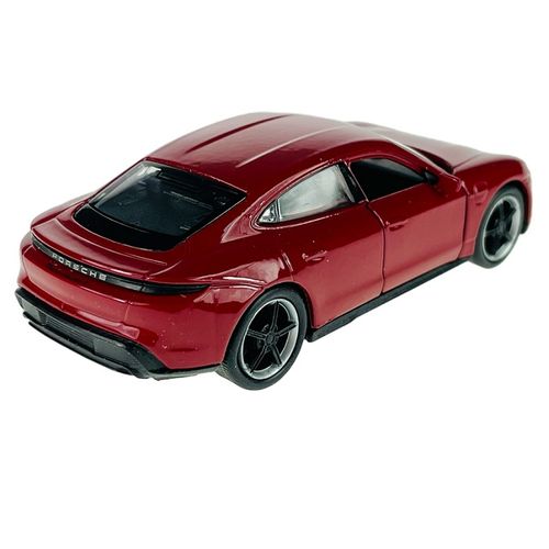 Porsche Taycan Turbo S dark red 1:34 slika 3