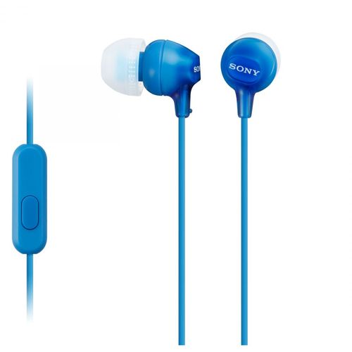 Sony slušalice EX-15 plaveIn-Ear, mikrofon slika 2