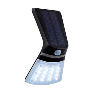 Eglo Lamozzo 1  spoljna zidna lampa/1, led solarna, na baterije, 2w, 264lm, ip44, senzor, plastika/crna