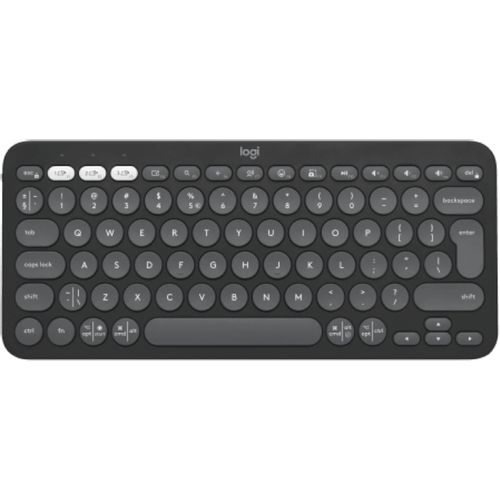 LOGITECH K380s Bluetooth Pebble Keys 2 US Graphite tastatura slika 3