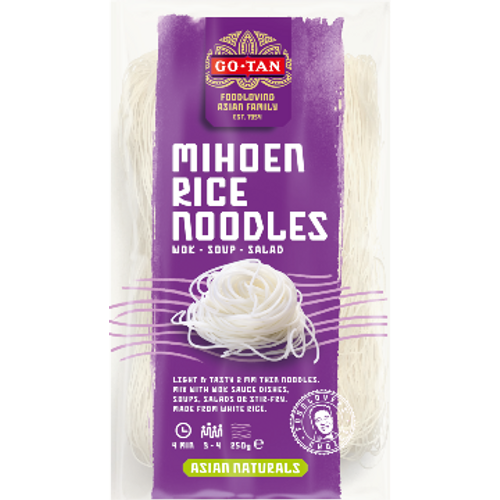 Go-Tan Mihoen Noodles Tjestenina od rižinog brašna 250g slika 1