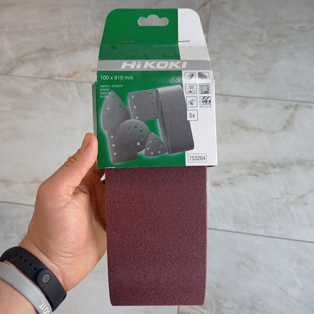 Hikoki brusna traka 753264 (100 x 610 mm; granulacija 100) slika 2