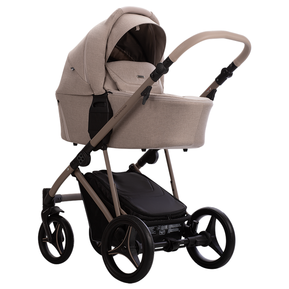 Bebetto Kolica za bebe Pelpasso - Set 3U1 01 Cashmere slika 1