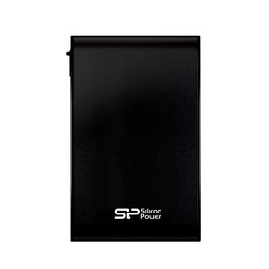 Silicon Power SP010TBPHDA80S3K Portable HDD 1TB, Armor A80, USB 3.2 Gen.1, IPX7 Protection, Black