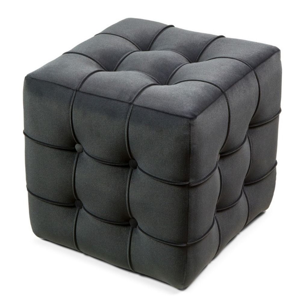 Pouffe Lizbon - Sivi slika 2