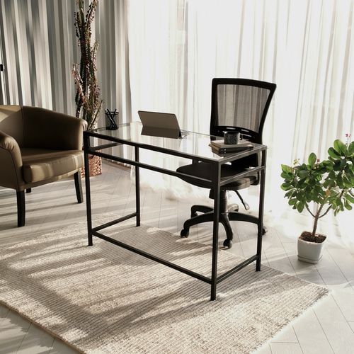 Network Çalışma Masası / 100x45cm M100 Black Study Desk slika 2