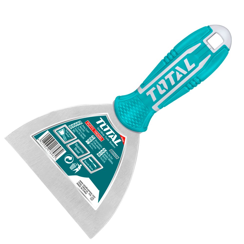 TOTAL Zidarska špahtla inox 100 mm - INDUSTRIAL (THT831006) slika 1