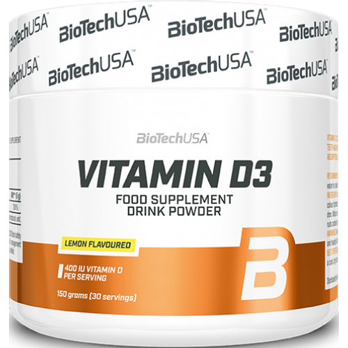 BioTech USA Vitamin D3 150g Limun slika 1