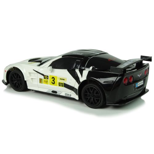 Auto na daljinsko upravljanje1:24 Corvette C6.R - bijeli slika 4