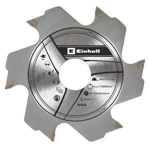 Einhell Pribor za kekserice TCT rezni list 100x22x38mm T6