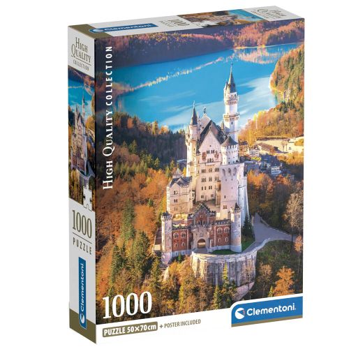 Neuschwastein puzzle 1000pcs slika 1