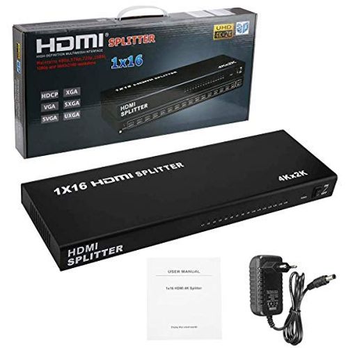HDMI spliter aktivni 1/16 12V/3A KT-HSP-1.16 slika 1