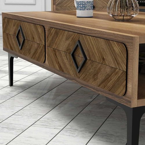 Samba - Walnut Walnut Coffee Table slika 3