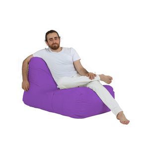 Atelier Del Sofa Vreća za sjedenje, Trendy Comfort Bed Pouf - Purple